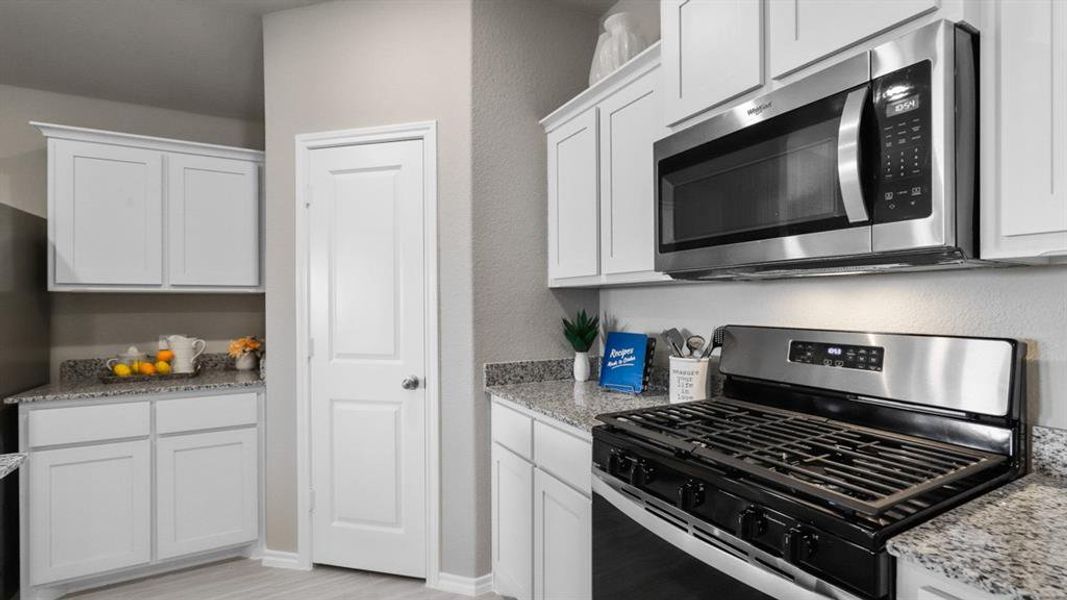 Furnished interior view inside a new home in Rosewood at Beltmill, Fort Worth (Image 5). Furnished interior view inside a new home in Rosewood at Beltmill, Fort Worth (Image 5).