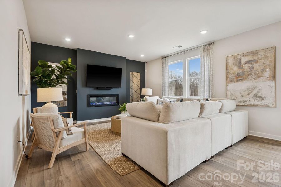 Furnished interior view inside a new home in Grants Landing, Salisbury (Image 5).