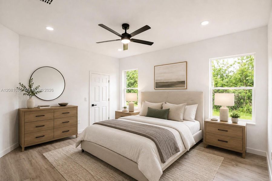 Furnished interior view inside a new home in , Sebring (Image 14).