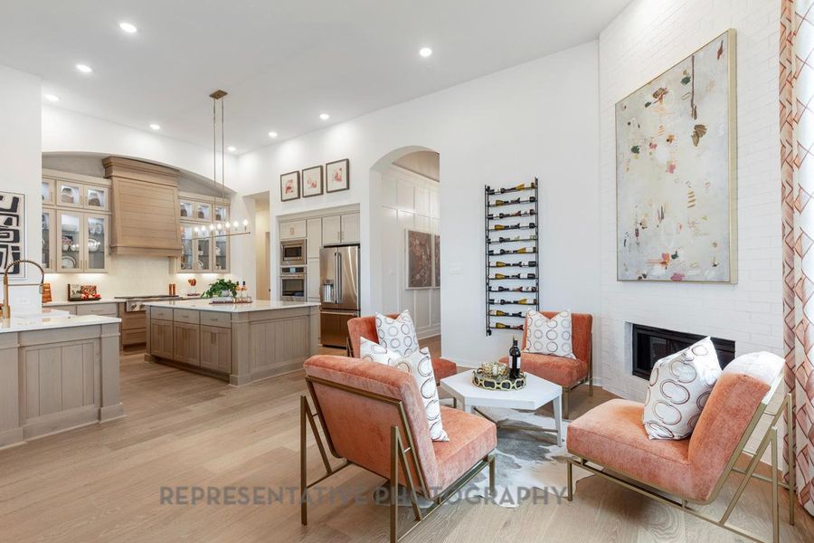 Furnished interior view inside a new home in Parten, Austin (Image 27). Furnished interior view inside a new home in Parten, Austin (Image 27).