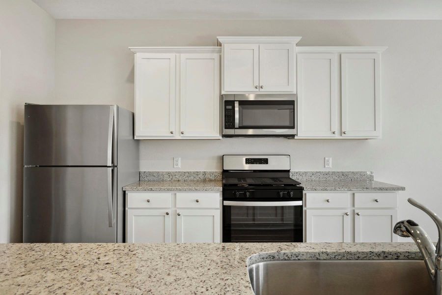 Furnished interior view inside a new home in Trails at Cochran Ranch, Waller (Image 10).