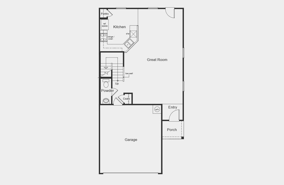 2D floor plan layout for the 1857 by KB Home in Nagel Crossing, San Antonio, TX (Image 3). 2D floor plan layout for the 1857 by KB Home in Nagel Crossing, San Antonio, TX (Image 3).