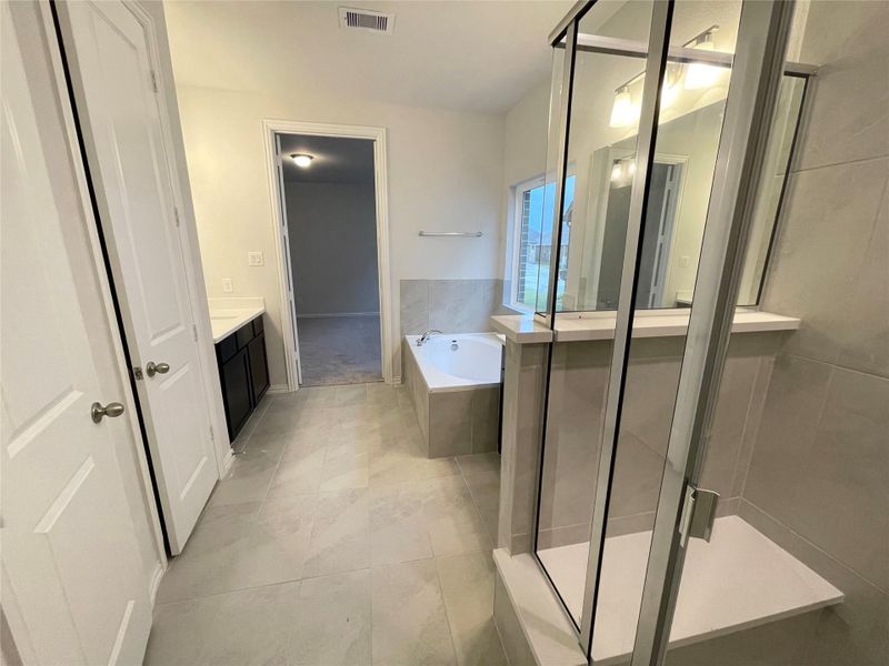 Furnished interior view inside a new home in Southern Pointe, College Station (Image 7). Furnished interior view inside a new home in Southern Pointe, College Station (Image 7).