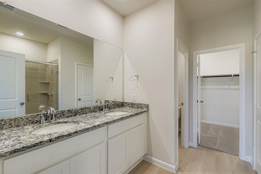 Furnished interior view inside a new home in Sperling Farms, Ferris (Image 5).