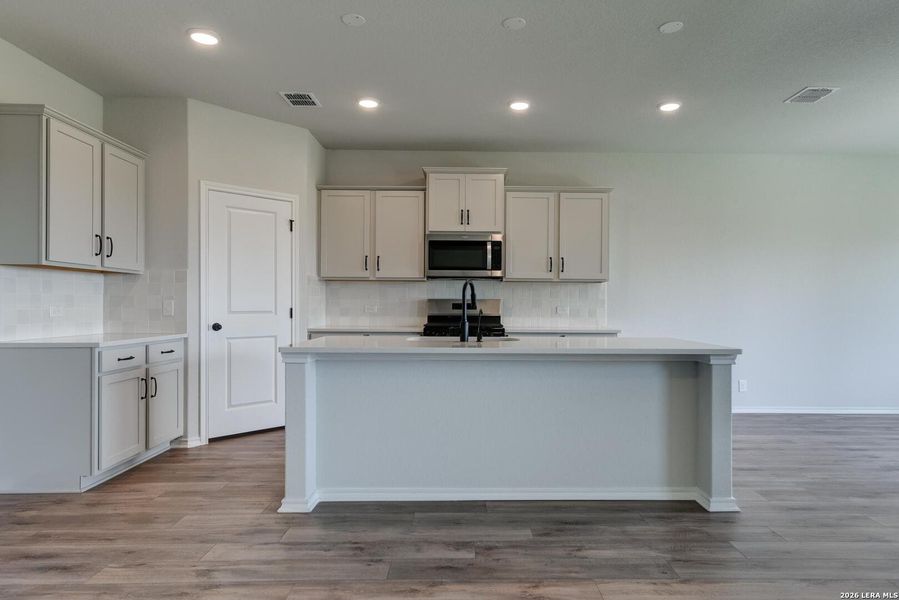 Furnished interior view inside a new home in Cordova Trails, Seguin (Image 10).