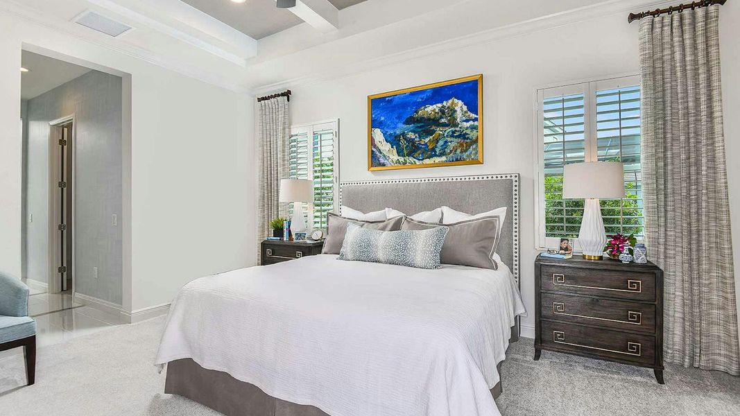 Furnished interior view inside a new home in Grand Palm Real Estate and Homes for Sale in Venice, FL - Neal Communities, Venice (Image 20). Furnished interior view inside a new home in Grand Palm Real Estate and Homes for Sale in Venice, FL - Neal Communities, Venice (Image 20).