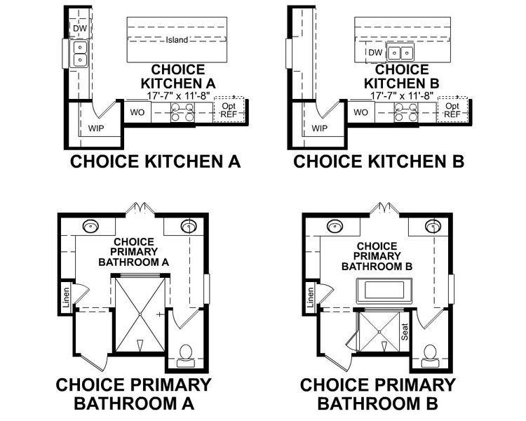 2D floor plan layout for the Arden by Beazer Homes in COLTON: Prestige Collection, Todd Mission, TX (Image 4).
