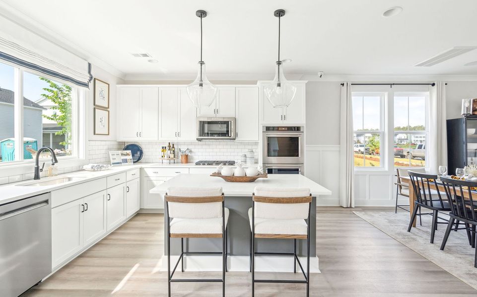Furnished interior view inside a new home in Townhomes at Nexton, Summerville (Image 5).