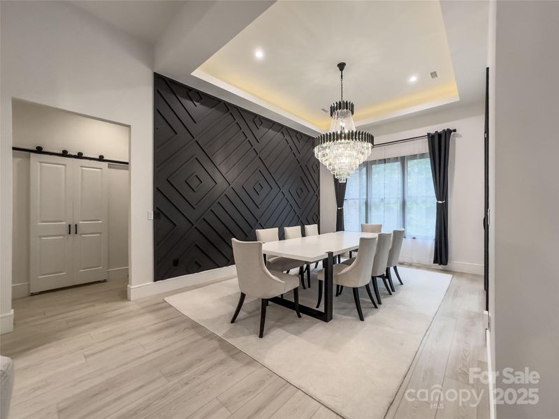 Furnished interior view inside a new home in , Hickory (Image 16).