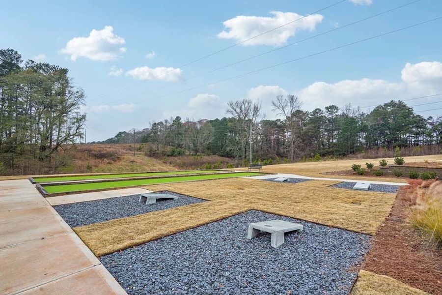 Casteel Cornhole Courts with HOA Community Membership Casteel Cornhole Courts with HOA Community Membership