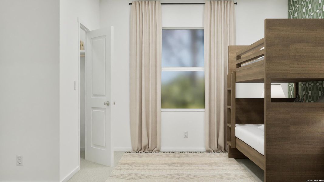 Furnished interior view inside a new home in Summerlin, San Antonio (Image 8).