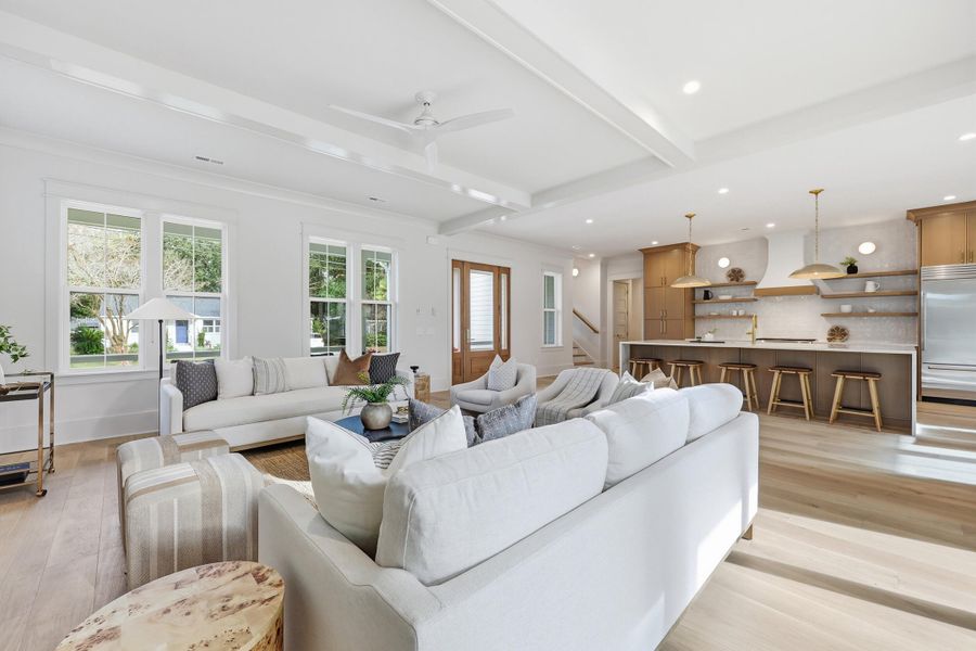 Furnished interior view inside a new home in , Mount Pleasant (Image 44).