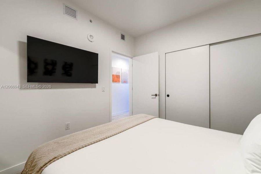 Furnished interior view inside a new home in , Miami Beach (Image 12).