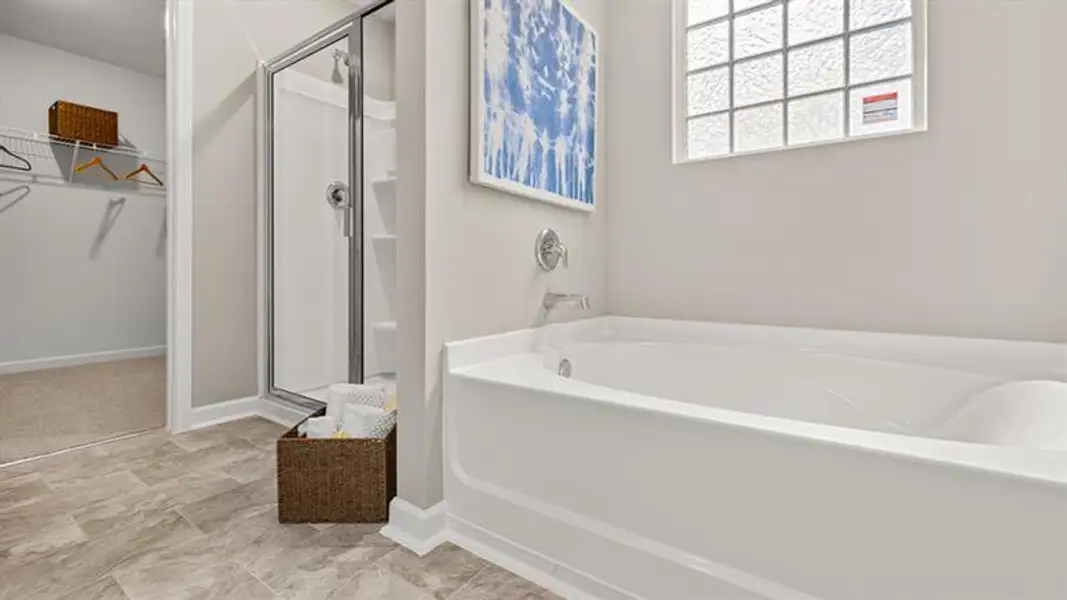 Furnished interior view inside a new home in Lost Creek, Dallas (Image 20).