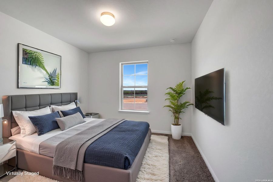 Furnished interior view inside a new home in Mesquite Ridge, San Antonio (Image 15).