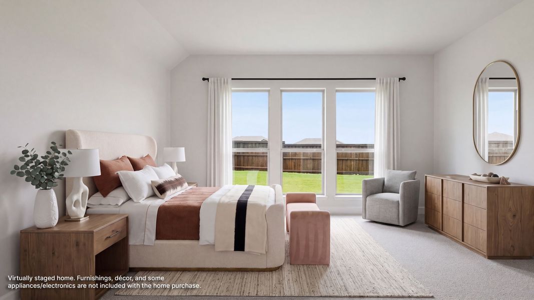 Furnished interior view inside a new home in Devonshire, Forney (Image 11).