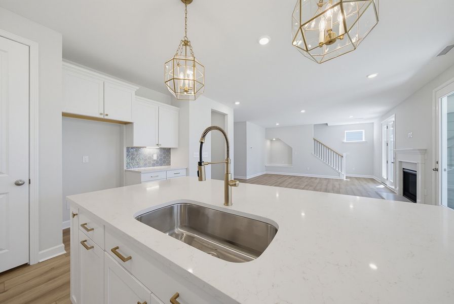 Close-up of interior finishes inside a home in Sweetbrier, Durham (Image 14).