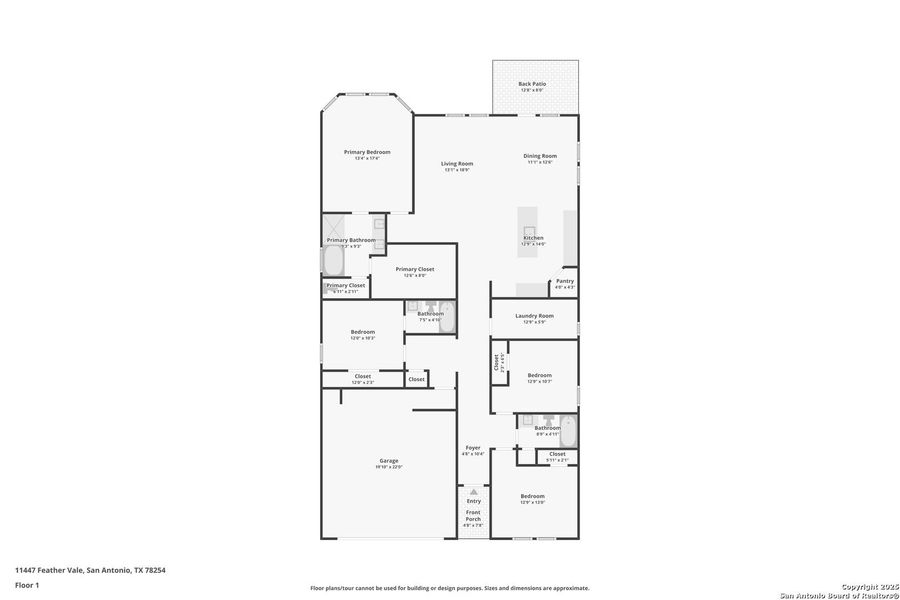 2D floor plan layout of this home in , San Antonio, TX (Image 5). 2D floor plan layout of this home in , San Antonio, TX (Image 5).