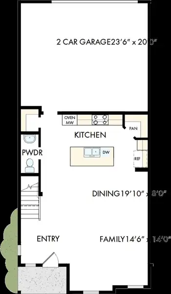 2D floor plan layout of this home in Ridgeline Towns, McKinney, TX (Image 2). 2D floor plan layout of this home in Ridgeline Towns, McKinney, TX (Image 2).