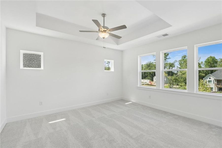 Spacious, unfurnished interior of a new home in Settingdown Farms, Cumming (Image 13).