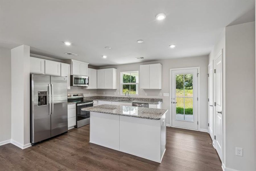 Furnished interior view inside a new home in Somerset, Santee (Image 3).