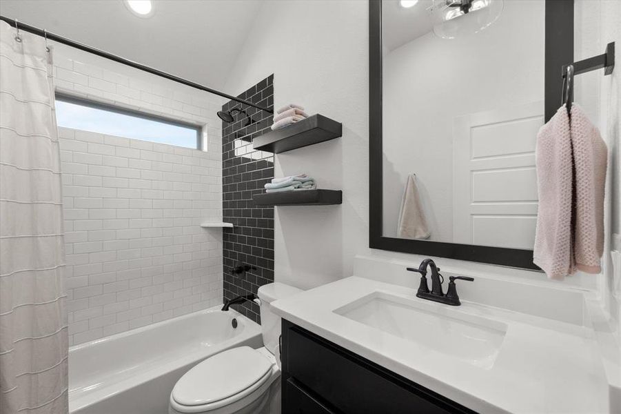 Furnished interior view inside a new home in Hadley Farms, Godley (Image 7). Furnished interior view inside a new home in Hadley Farms, Godley (Image 7).