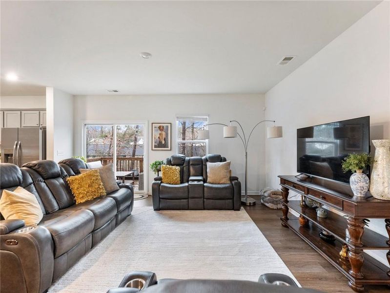 Furnished interior view inside a new home in Creekside at Farmers Crossing, Ball Ground (Image 22). Furnished interior view inside a new home in Creekside at Farmers Crossing, Ball Ground (Image 22).