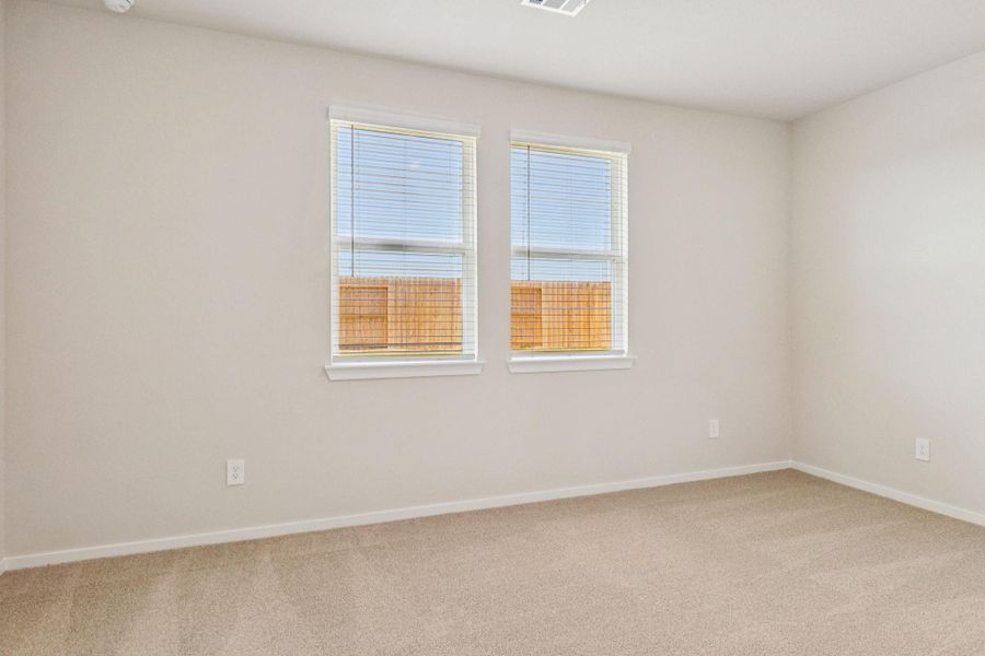 Spacious, unfurnished interior of a new home in Granger Pointe - Traditional Series, New Caney (Image 30).