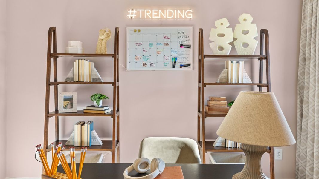 Representative furnished interior of a home built from the Denton TH by D.R. Horton in Brookland Commons, Monroe (Image 26).