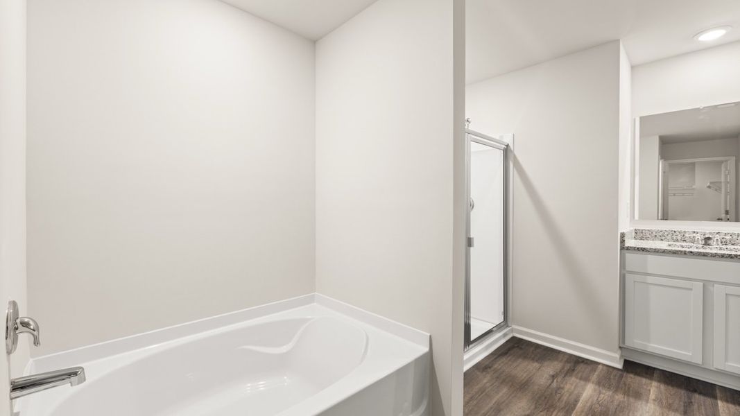 Furnished interior view inside a new home in Laurel Park Townhomes, Hephzibah (Image 12).