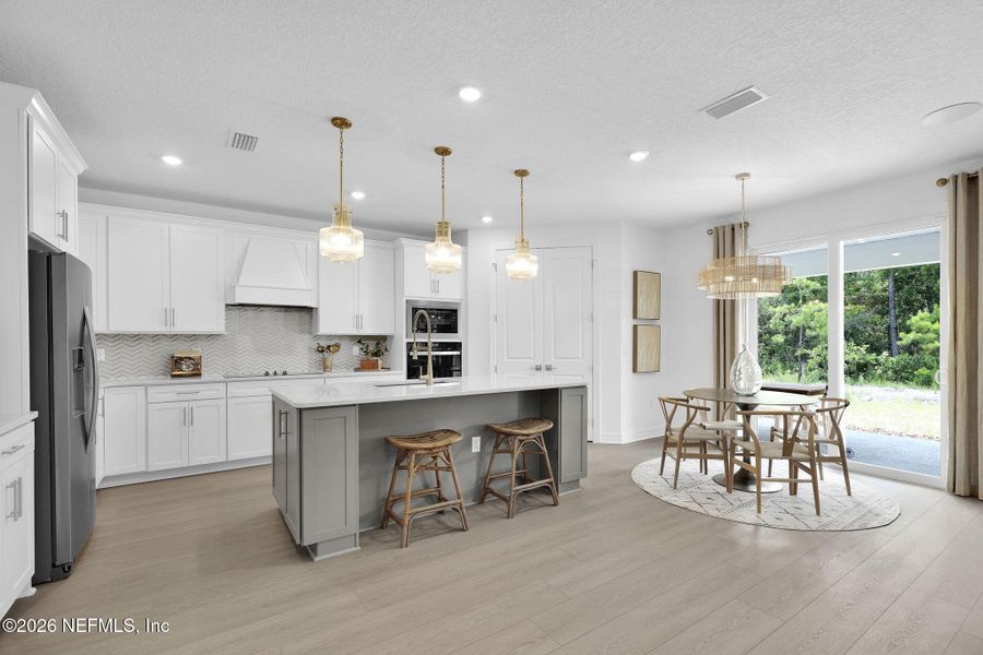 Furnished interior view inside a new home in Hyland Trail, Green Cove Springs (Image 7).