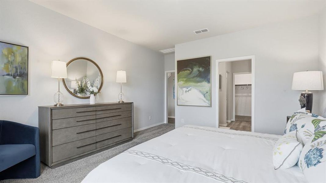 Furnished interior view inside a new home in Townes Landing, Fort Worth (Image 30). Furnished interior view inside a new home in Townes Landing, Fort Worth (Image 30).