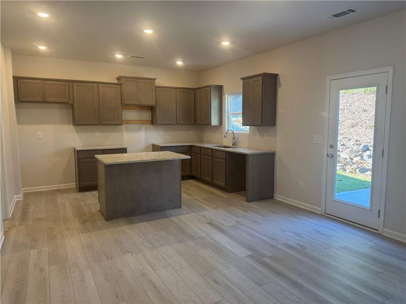 Furnished interior view inside a new home in The Reserve at Willow Oaks, Canton (Image 2).