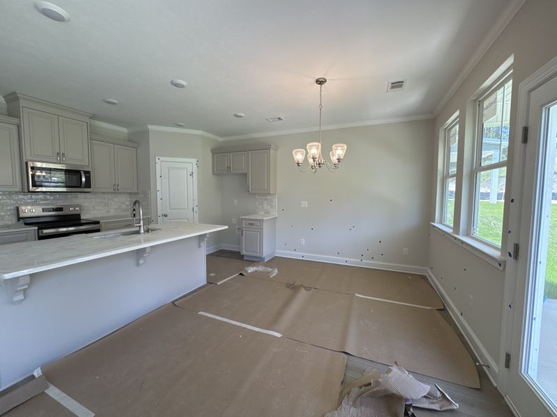 In-progress construction of a new home in Forrest Bluff, North Augusta, SC (Image 19).