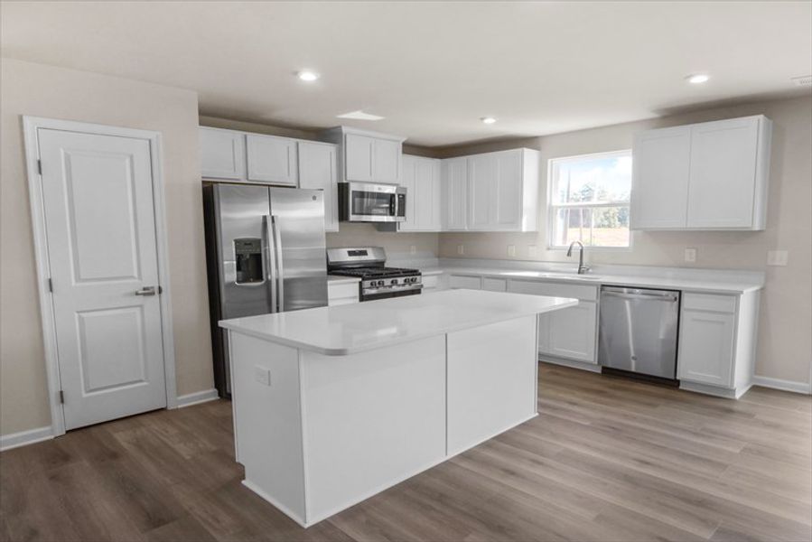 Furnished interior view inside a new home in Bronson Ridge, Greenwood (Image 3).