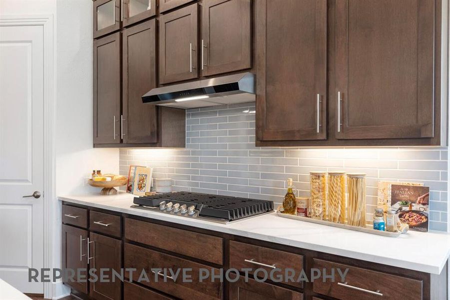Furnished interior view inside a new home in Tavolo Park, Fort Worth (Image 8).