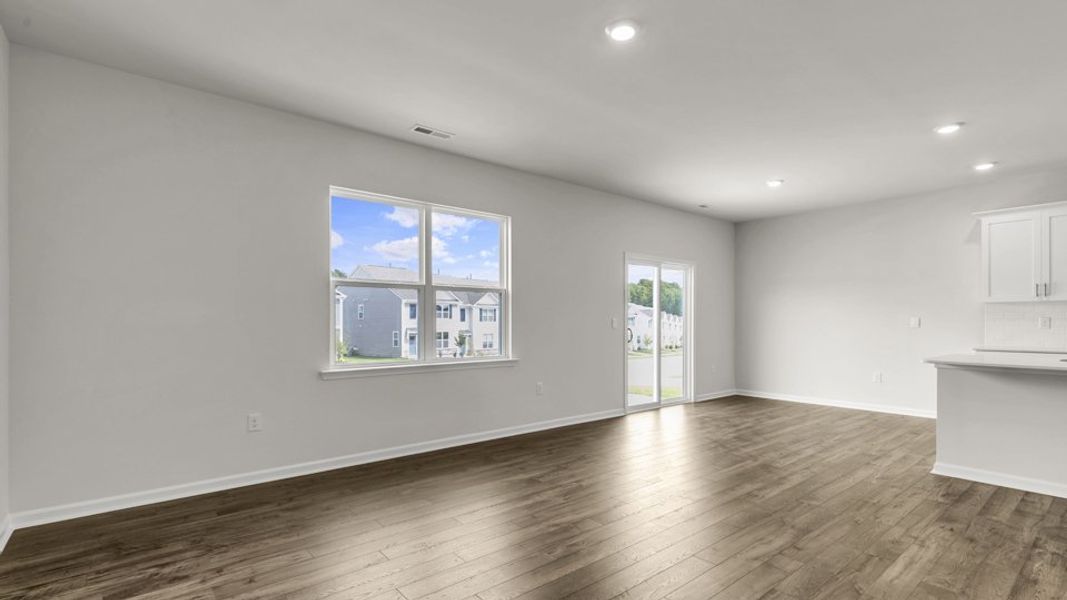 Spacious, unfurnished interior of a new home in Anderson Farm, Wendell (Image 12). Spacious, unfurnished interior of a new home in Anderson Farm, Wendell (Image 12).