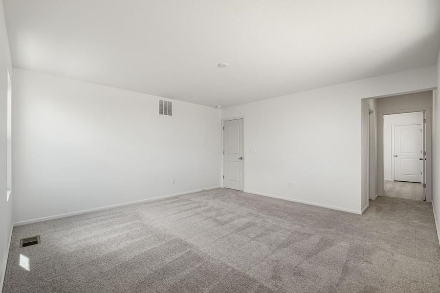 Spacious, unfurnished interior of a new home in Bennett Crossing Reserve, Bennett (Image 22). Spacious, unfurnished interior of a new home in Bennett Crossing Reserve, Bennett (Image 22).