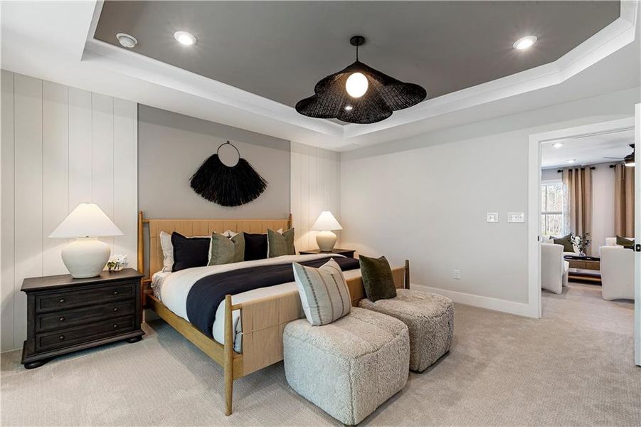 Furnished interior view inside a new home in Berkeley Mill, Cumming (Image 8).