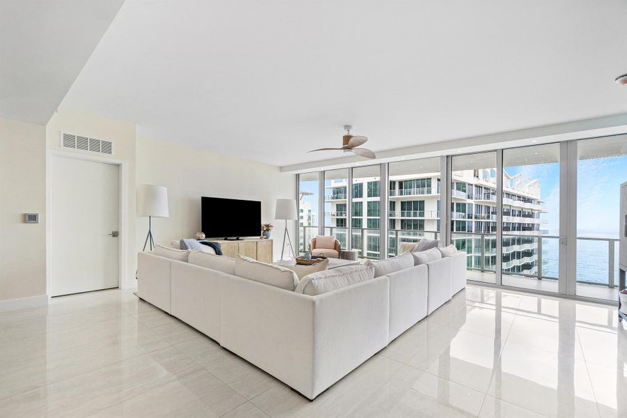 Furnished interior view inside a new home in , West Palm Beach (Image 4).