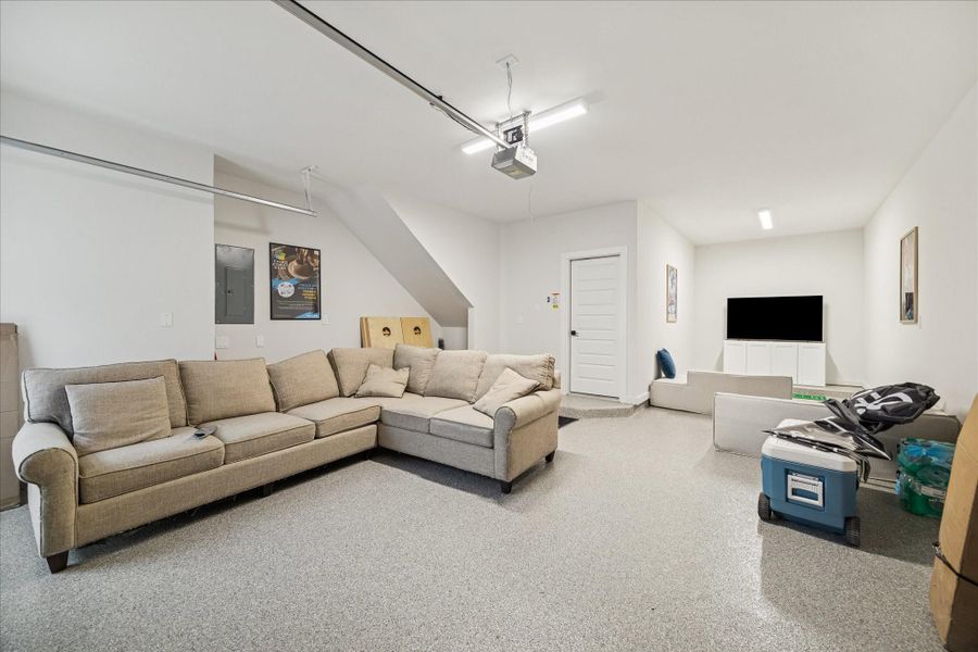 Every home in the community includes an oversized three-car garage, perfect for multiple vehicles, extra storage, or even a home gym.