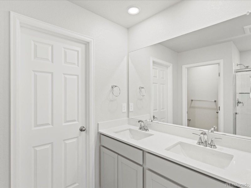 Furnished interior view inside a new home in Lake Bluff, Greeley (Image 8). Furnished interior view inside a new home in Lake Bluff, Greeley (Image 8).