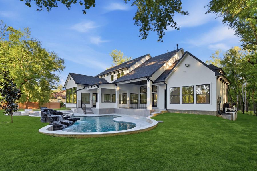 Exterior details and patio area of a home in , Spring (Image 30).