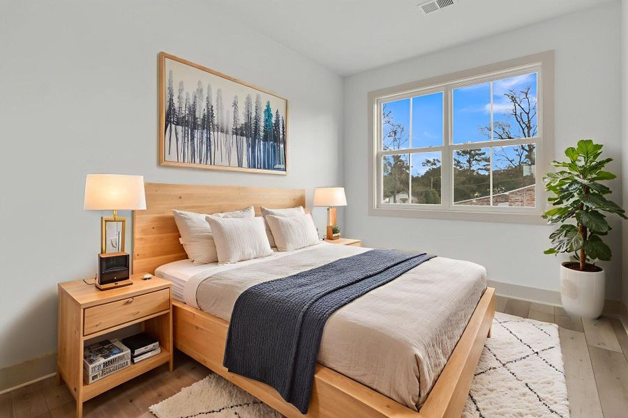 Furnished interior view inside a new home in , North Charleston (Image 6).