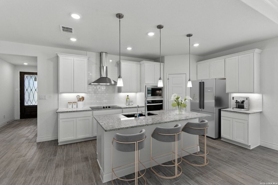 Furnished interior view inside a new home in Horizon Ridge, San Antonio (Image 3).