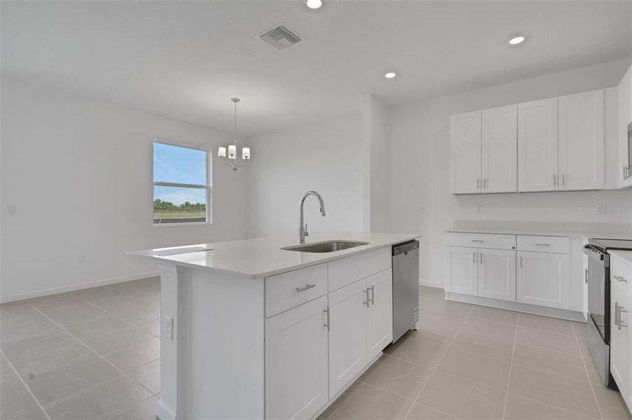 Furnished interior view inside a new home in Annabelle Estates, Lake Wales (Image 7).