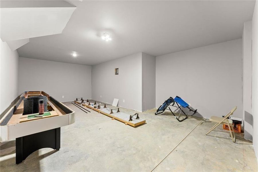 In-progress construction of a new home in , Cleveland, GA (Image 54).
