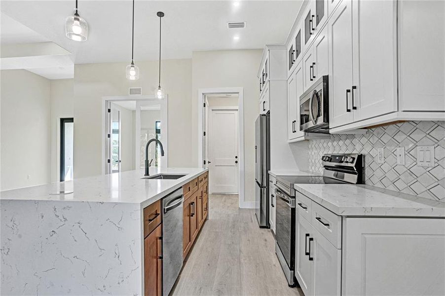 Furnished interior view inside a new home in , North Port (Image 18). Furnished interior view inside a new home in , North Port (Image 18).