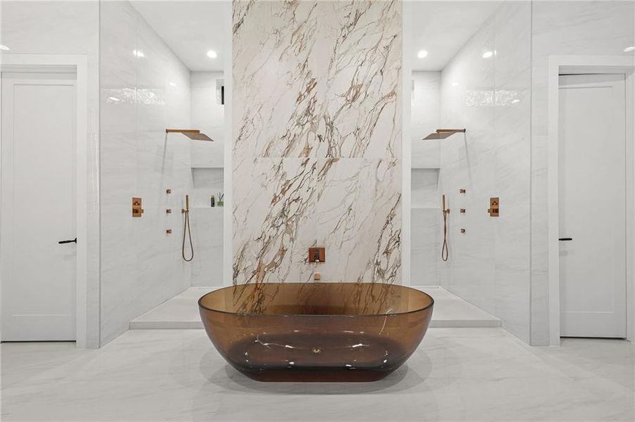 Close-up of interior finishes inside a home in , Atlanta (Image 22).