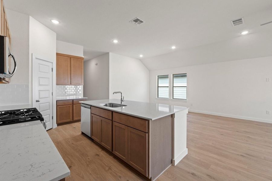 Furnished interior view inside a new home in Prairie Winds, Hutto (Image 16).